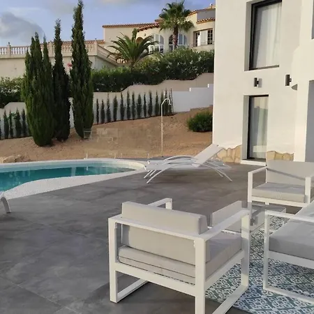 Precioso Apartamento En Una Villa Con Piscina En Cumbre Del Sol Moraira Benitachell Exterior photo