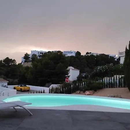 Precioso Apartamento En Una Villa Con Piscina En Cumbre Del Sol Moraira Benitachell Exterior photo